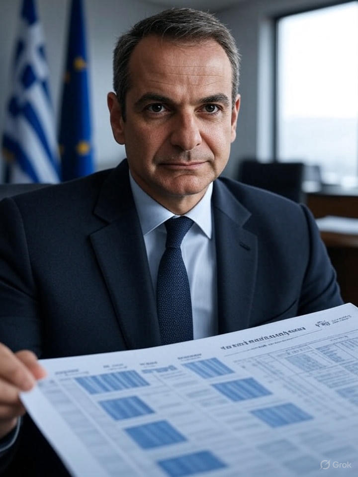 Prime Minister holding Stats