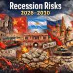 Οι 5 χώρες που κινδυνεύουν περισσότερο με ύφεση μεταξύ 2026–2030